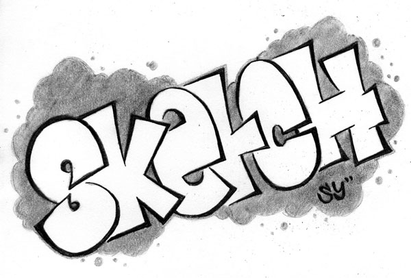 Detail Sketchen Graffiti Nomer 19