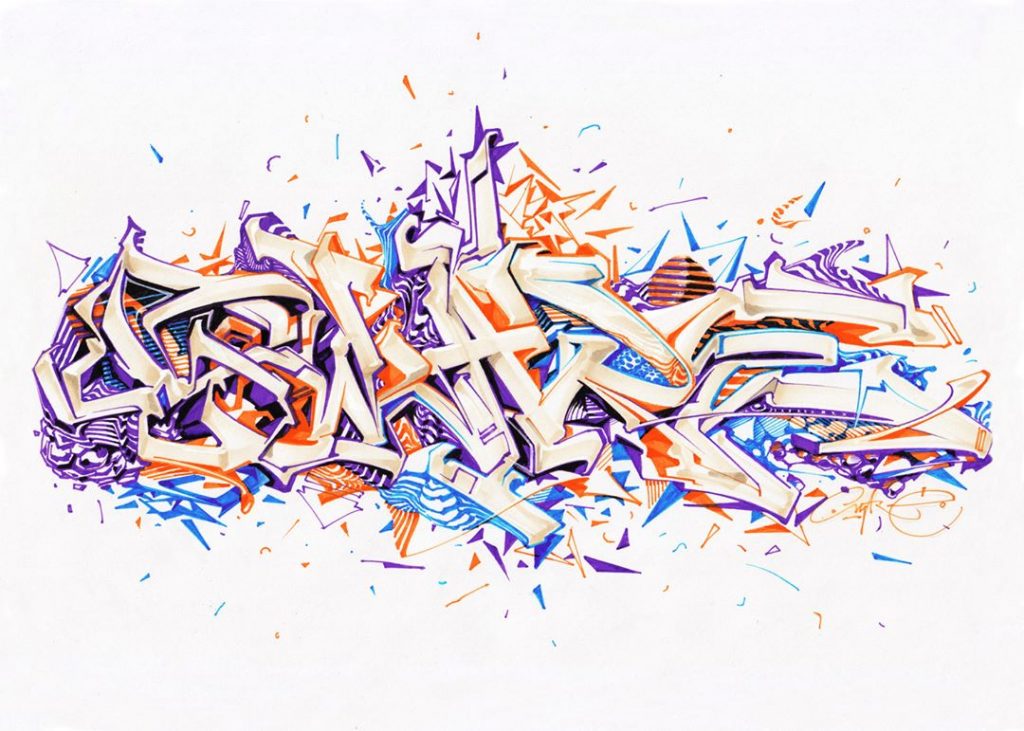 Detail Sketchen Graffiti Nomer 29