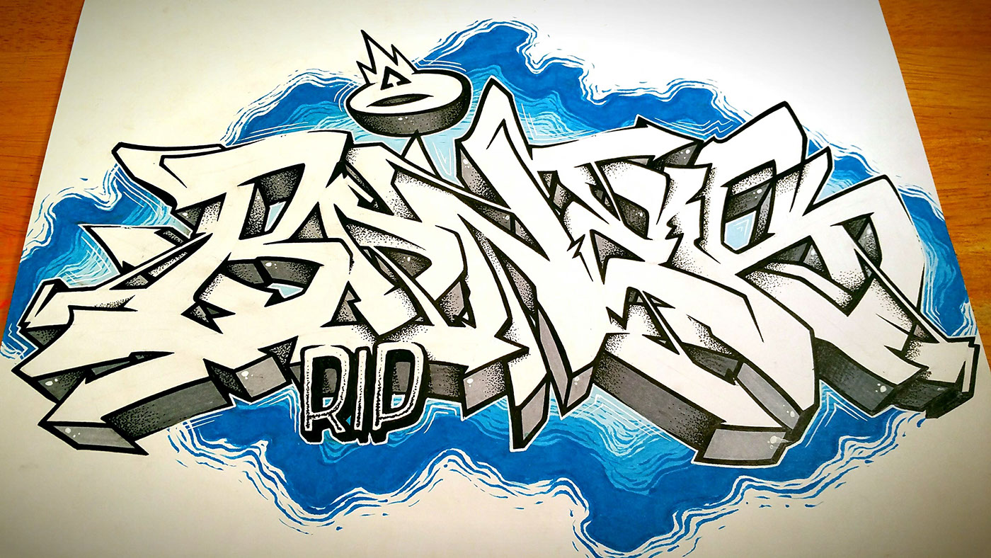 Detail Sketchen Graffiti Nomer 9