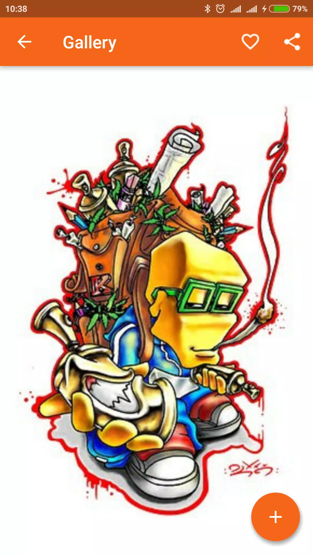 Detail Sketsa Graffiti Character Nomer 16