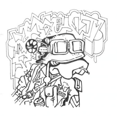 Detail Sketsa Graffiti Gambar Nomer 39