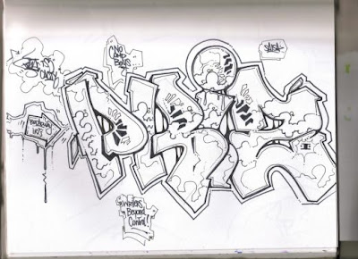 Detail Sketsa Graffiti Sederhana Nomer 31