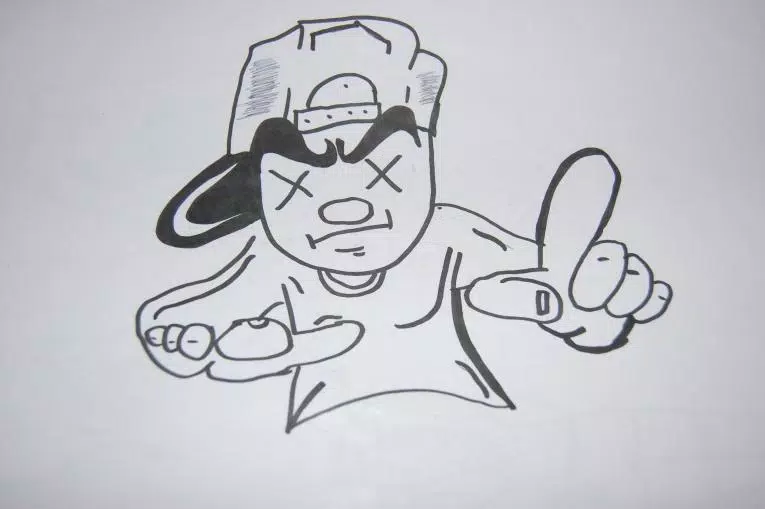 Detail Sketsa Graffiti Wizard Nomer 36