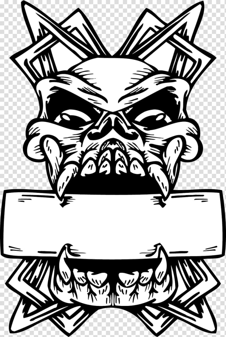 Detail Skull Graffiti Vector Nomer 40