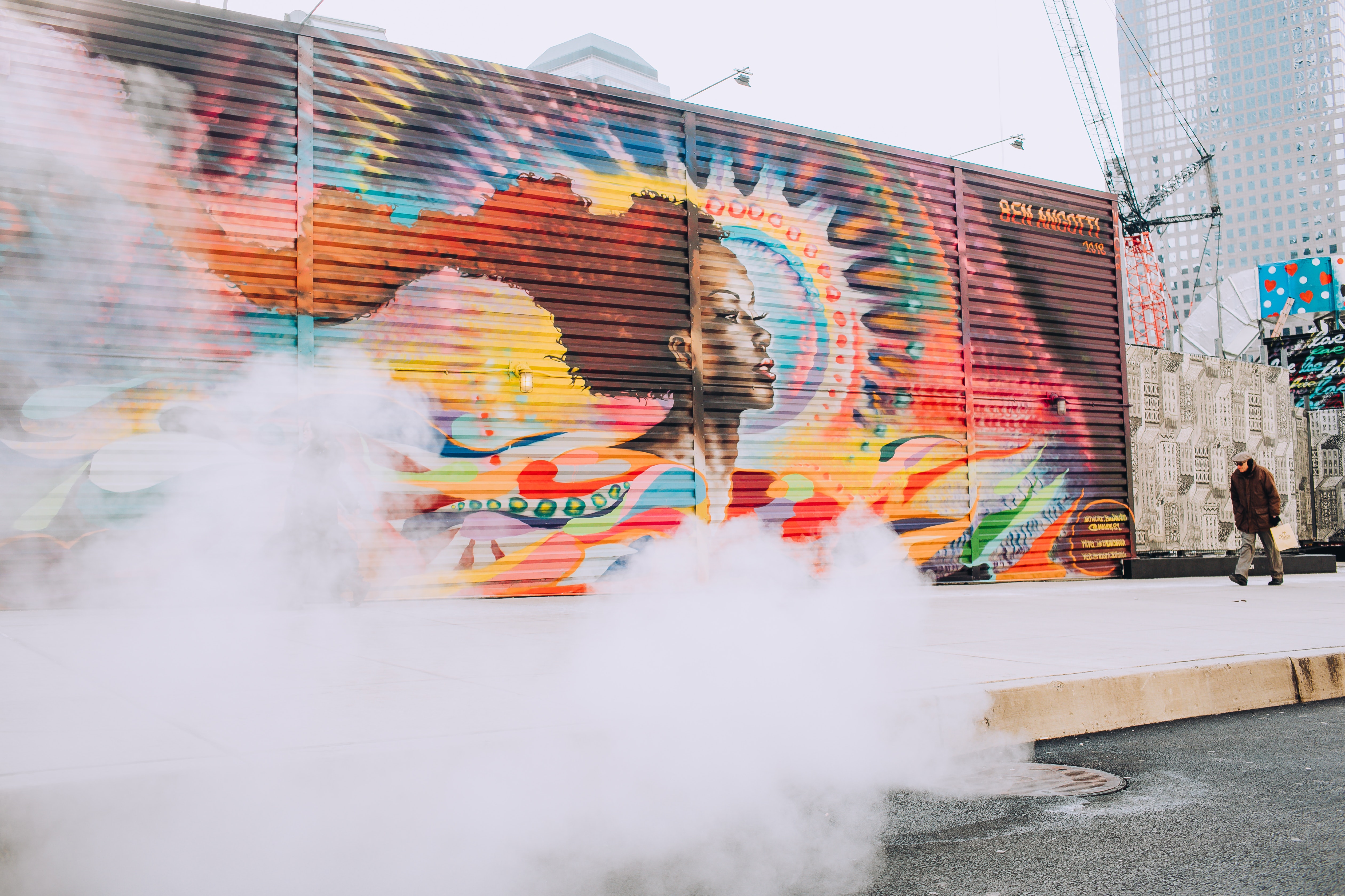 Detail Smoke Graffiti City Wall Nomer 17