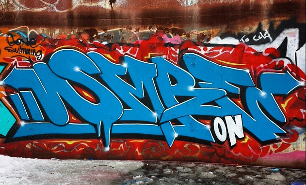 Smurf Graffiti - KibrisPDR