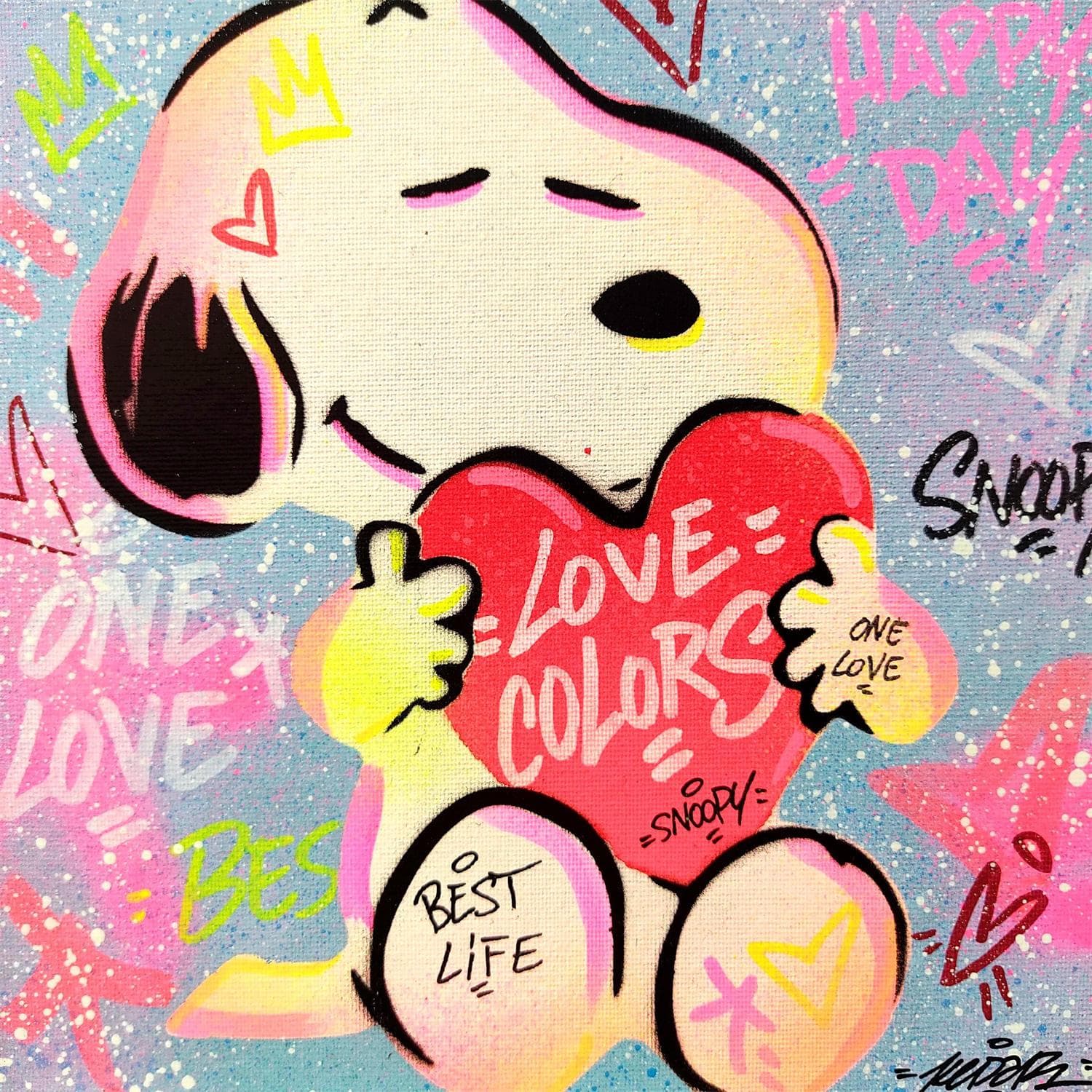 Detail Snoopy Graffiti Nomer 28