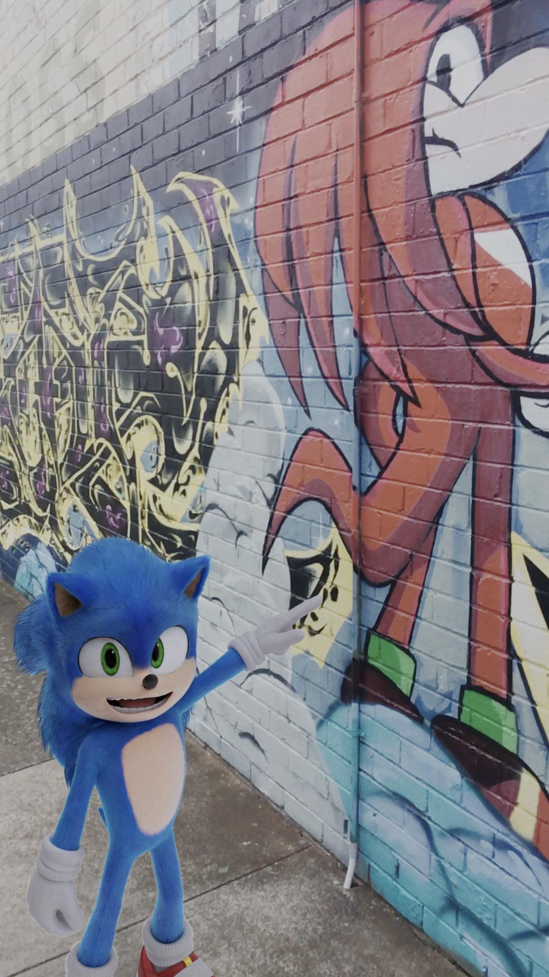 Detail Sonic Comic Graffiti Nomer 19