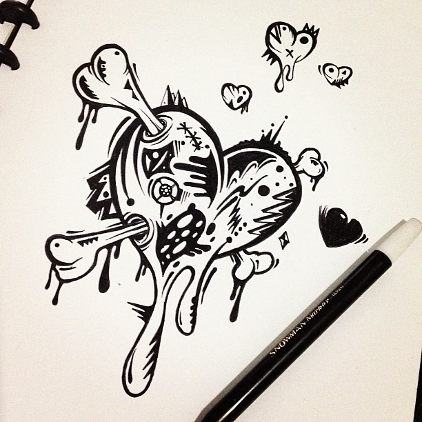 Detail Spidol Sketch Graffiti Nomer 11