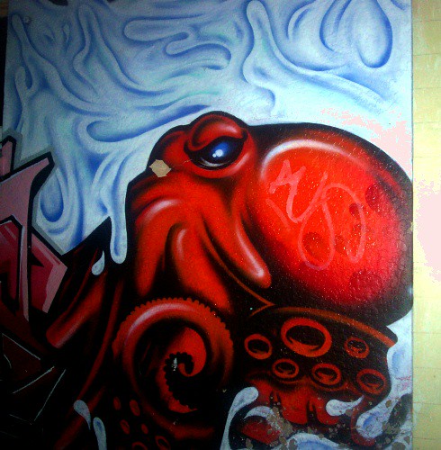 Detail Squid Graffiti Nomer 21