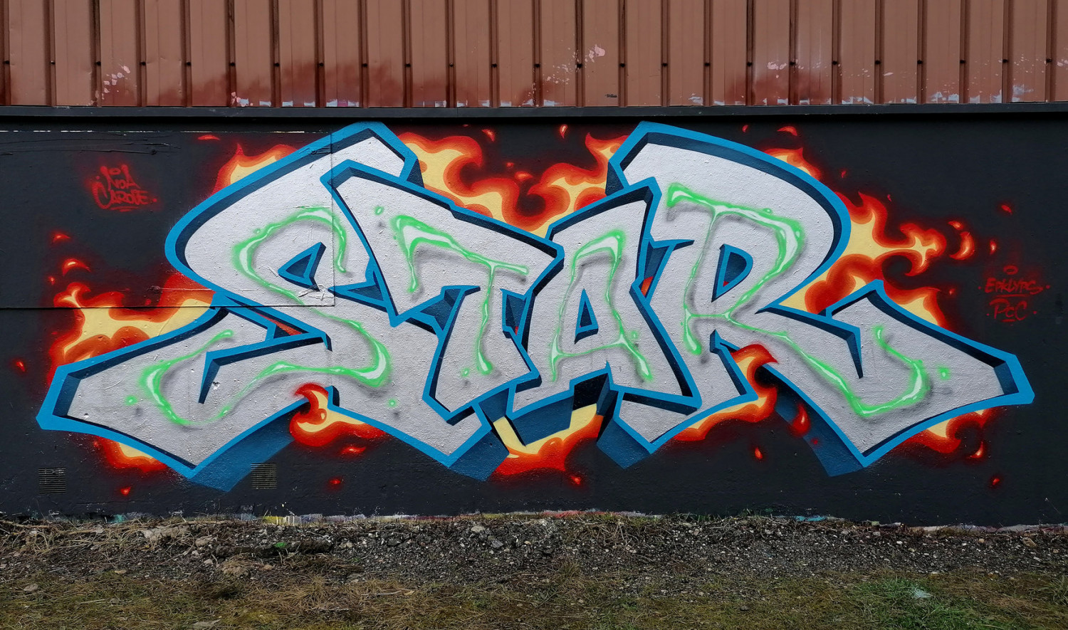 Detail Star Graffiti Nomer 10