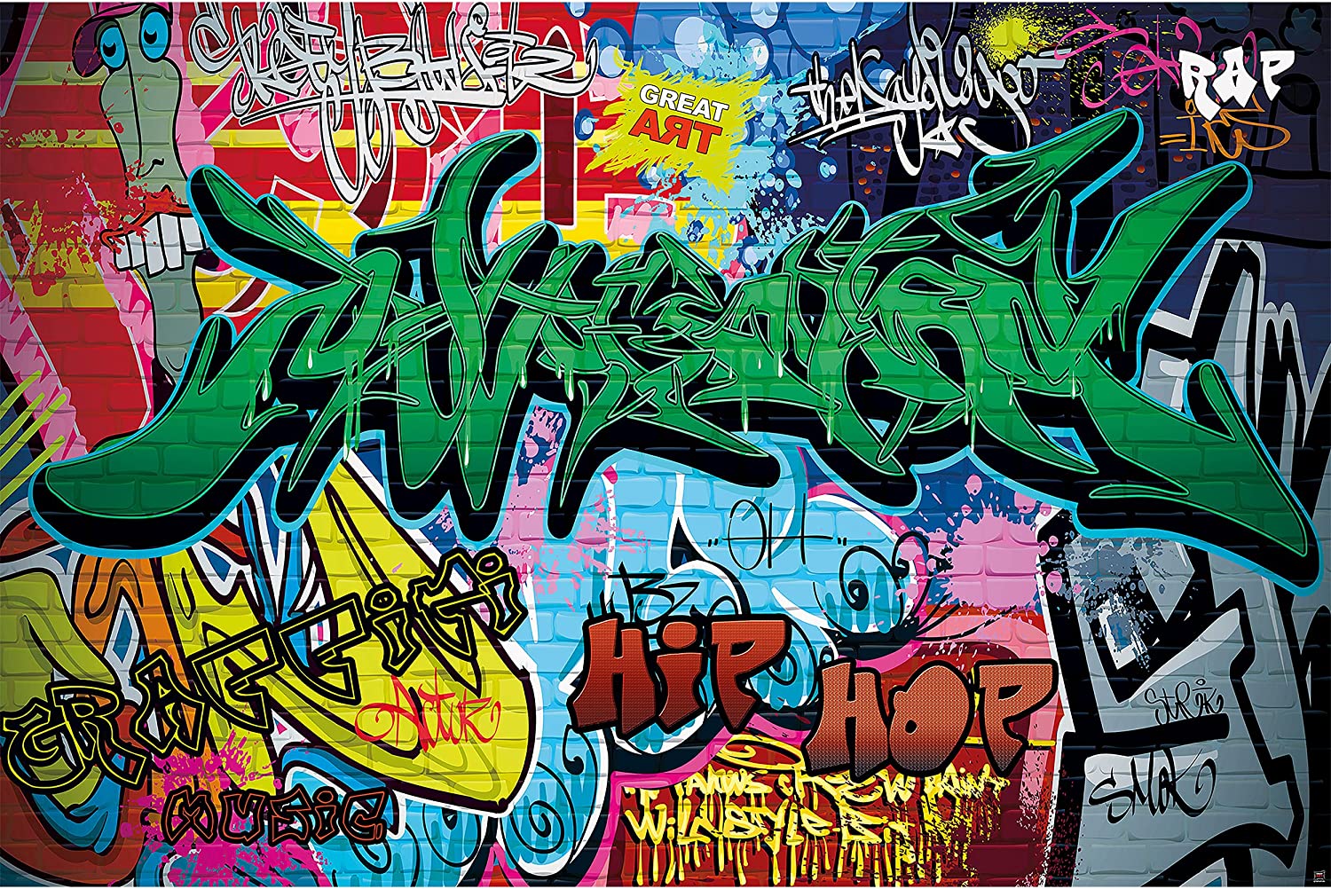 Detail Stencil Graffiti Photography Nomer 35