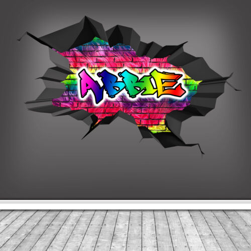 Detail Sticker Graffiti 3d Nomer 32