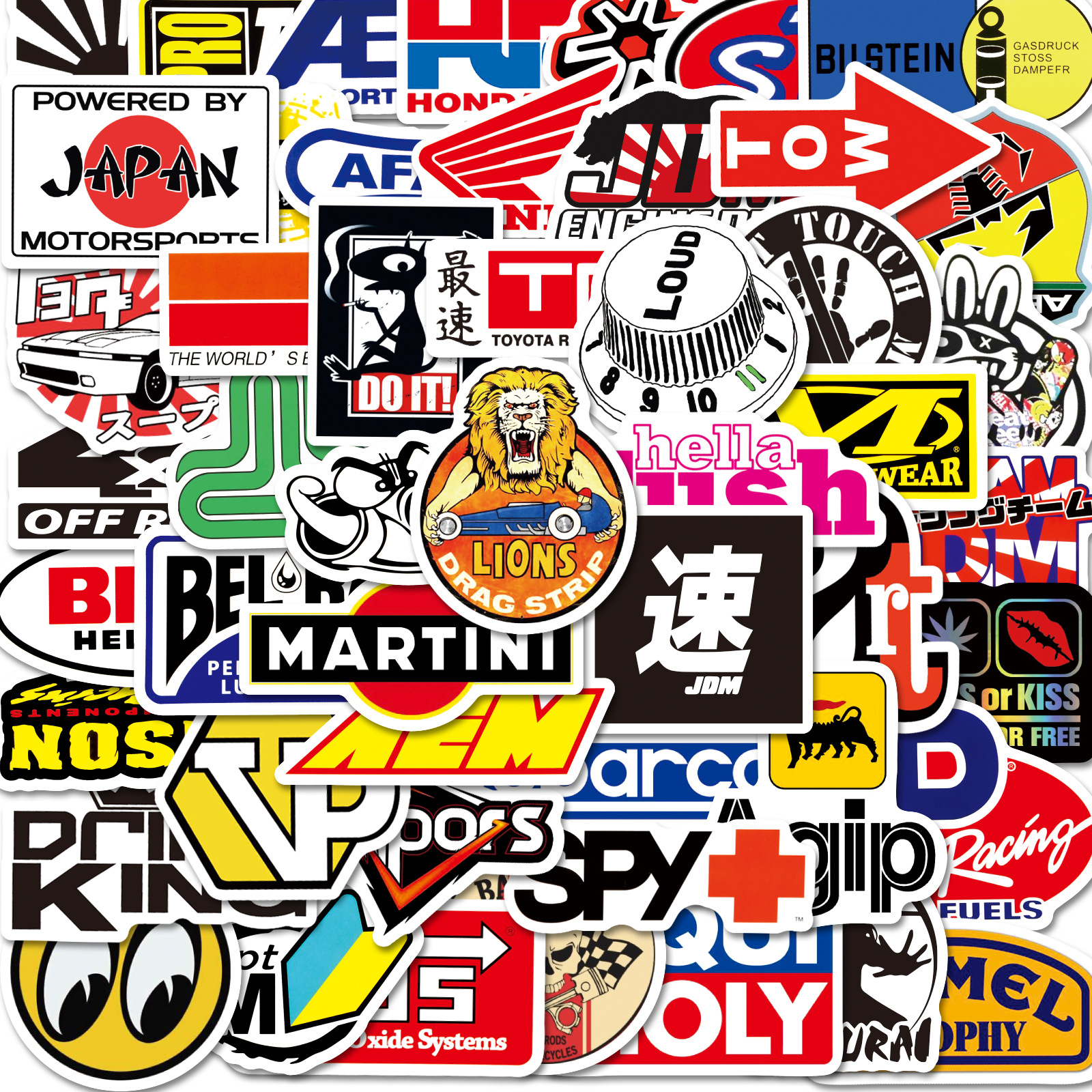 Detail Sticker Graffiti Tulisan Sponsor Nomer 49