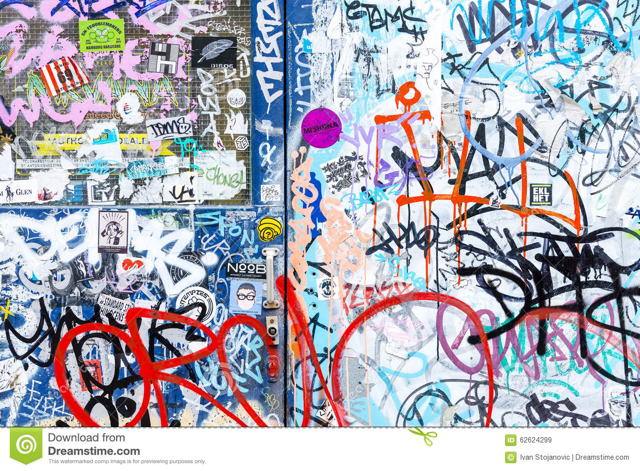 Detail Sticker Graffiti Wall Nomer 17