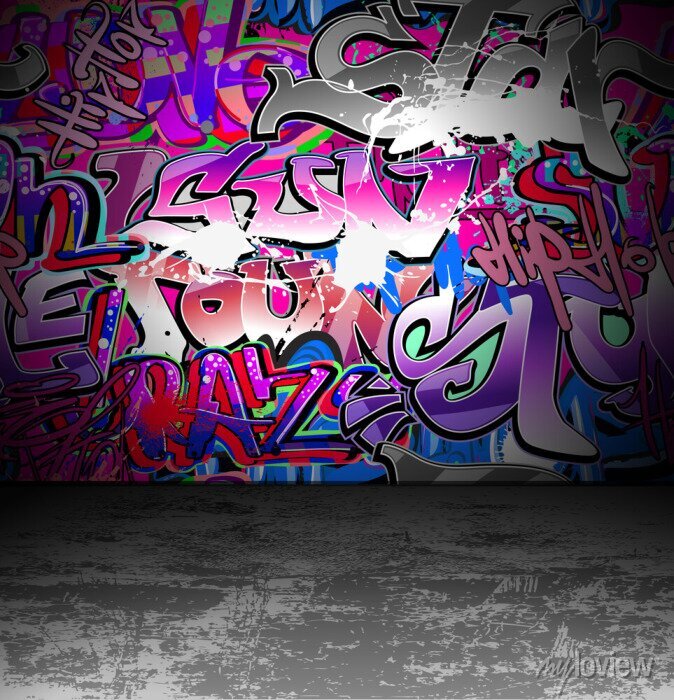 Detail Sticker Graffiti Wall Nomer 48