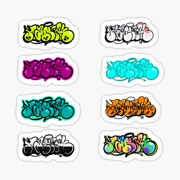 Detail Stiker Graffiti Nomer 5