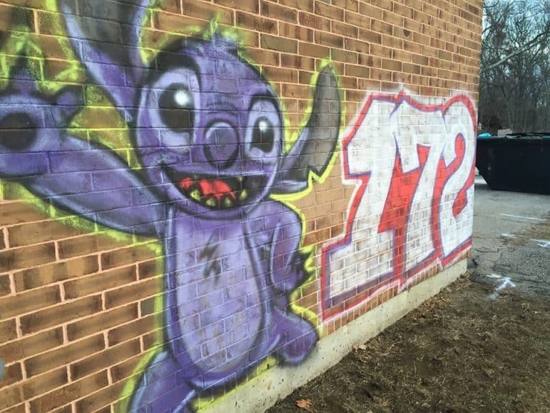 Detail Stitch Graffiti Nomer 26