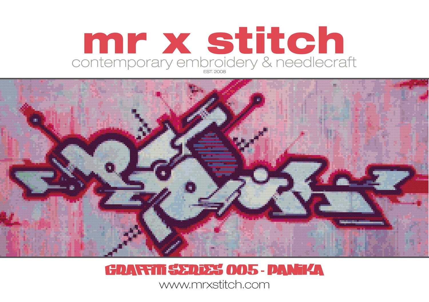 Detail Stitch Graffiti Nomer 35