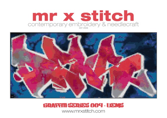 Detail Stitch Graffiti Nomer 37