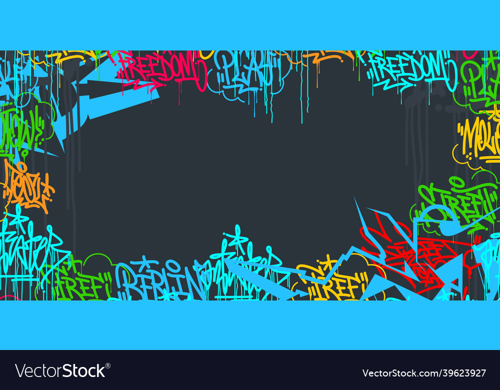 Detail Street Art Graffiti Vector Nomer 39