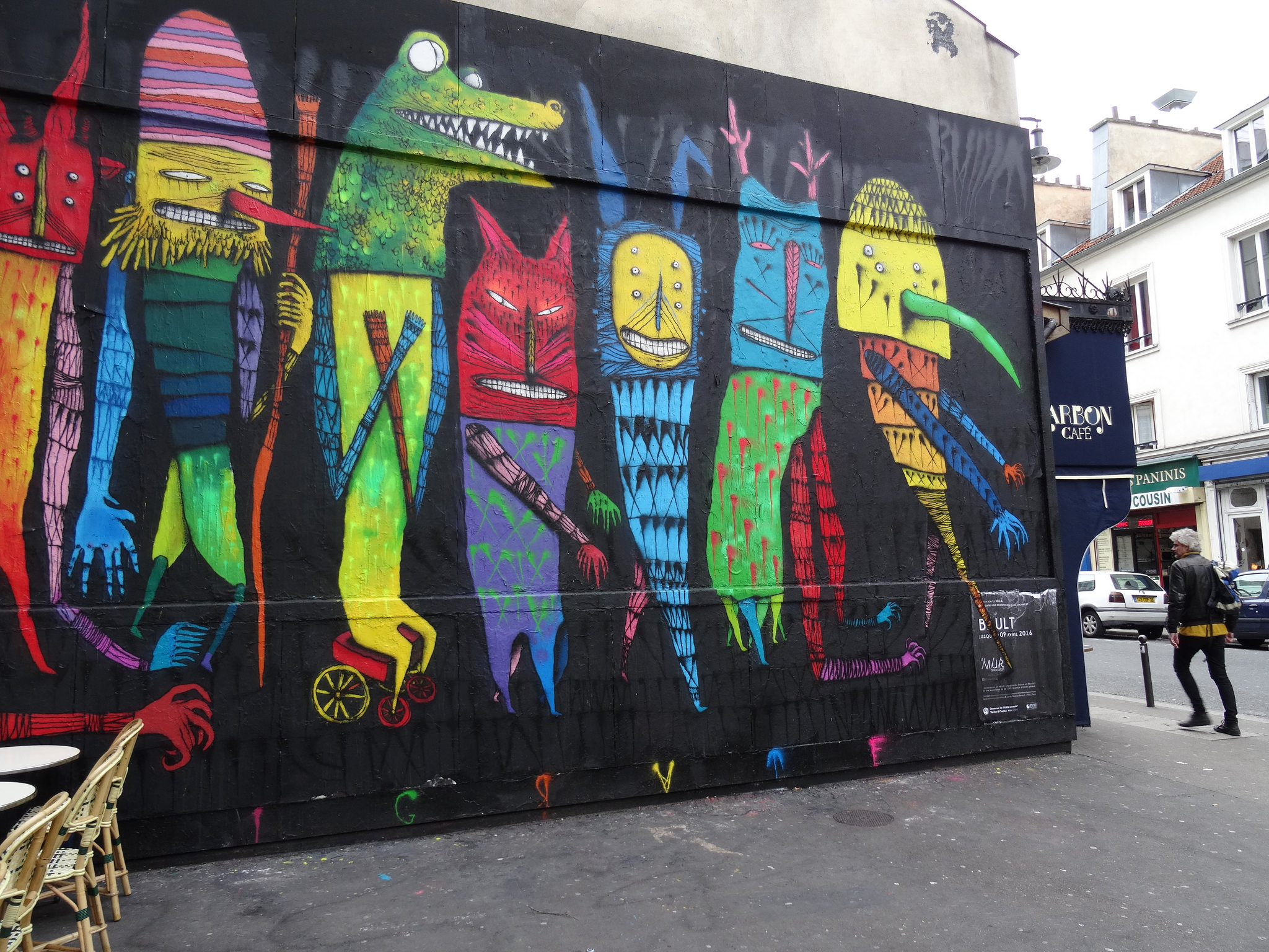 Detail Street Art Paris Graffiti Nomer 10