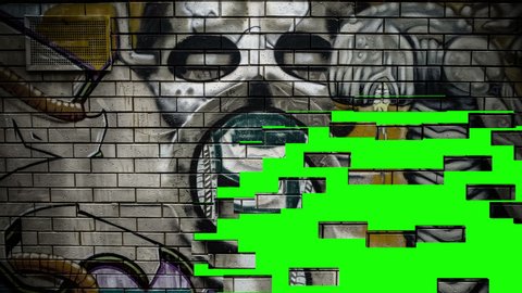 Detail Street Graffiti Green Screen Nomer 3