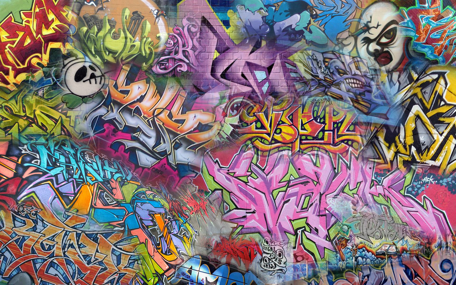 Detail Street Graffiti Wallpaper Nomer 28