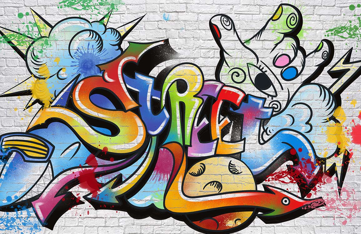 Detail Street Graffiti Wallpaper Nomer 46