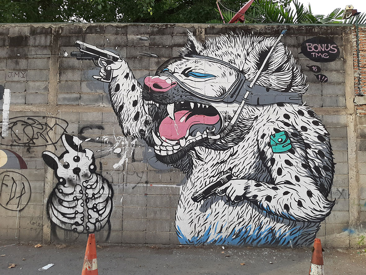 Detail Street Japan Art Animal Graffiti Nomer 16