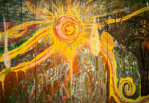 Detail Sun Graffiti Nomer 16