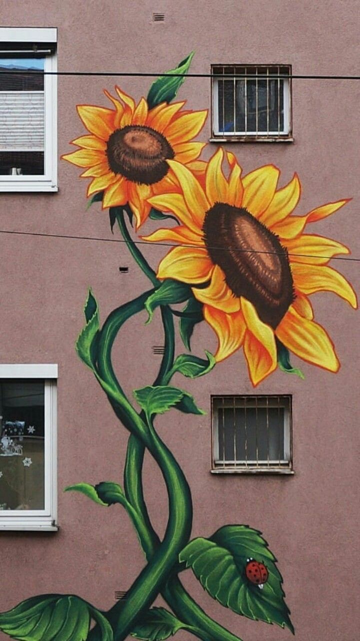 Detail Sunflower Graffiti Nomer 11