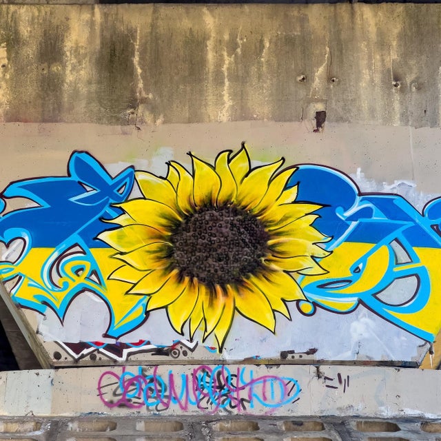 Detail Sunflower Graffiti Nomer 19