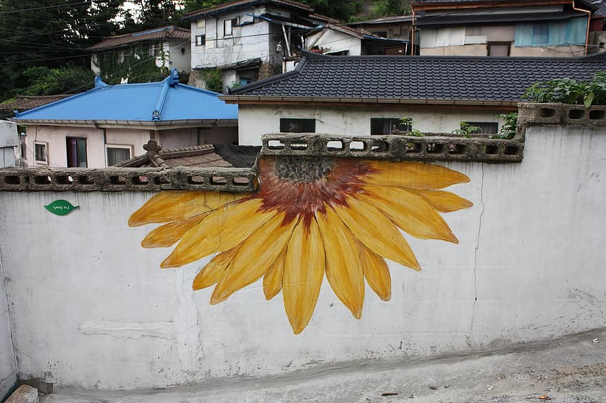 Detail Sunflower Graffiti Nomer 43