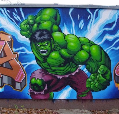 Detail Superhero Graffiti Nomer 33