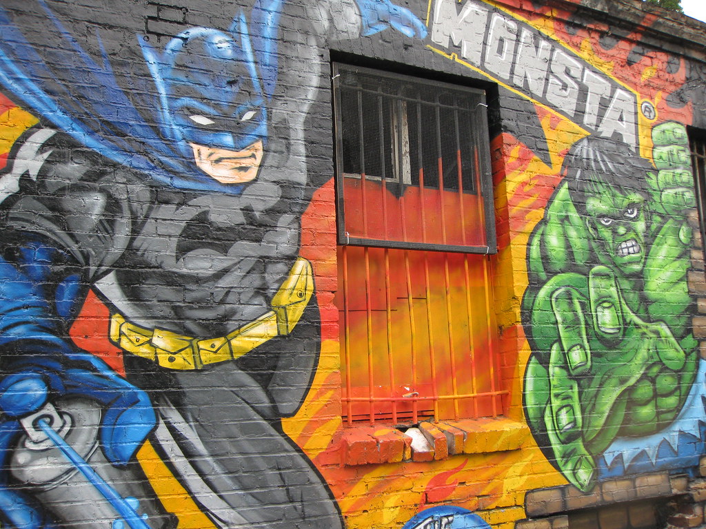 Detail Superhero Graffiti Nomer 49