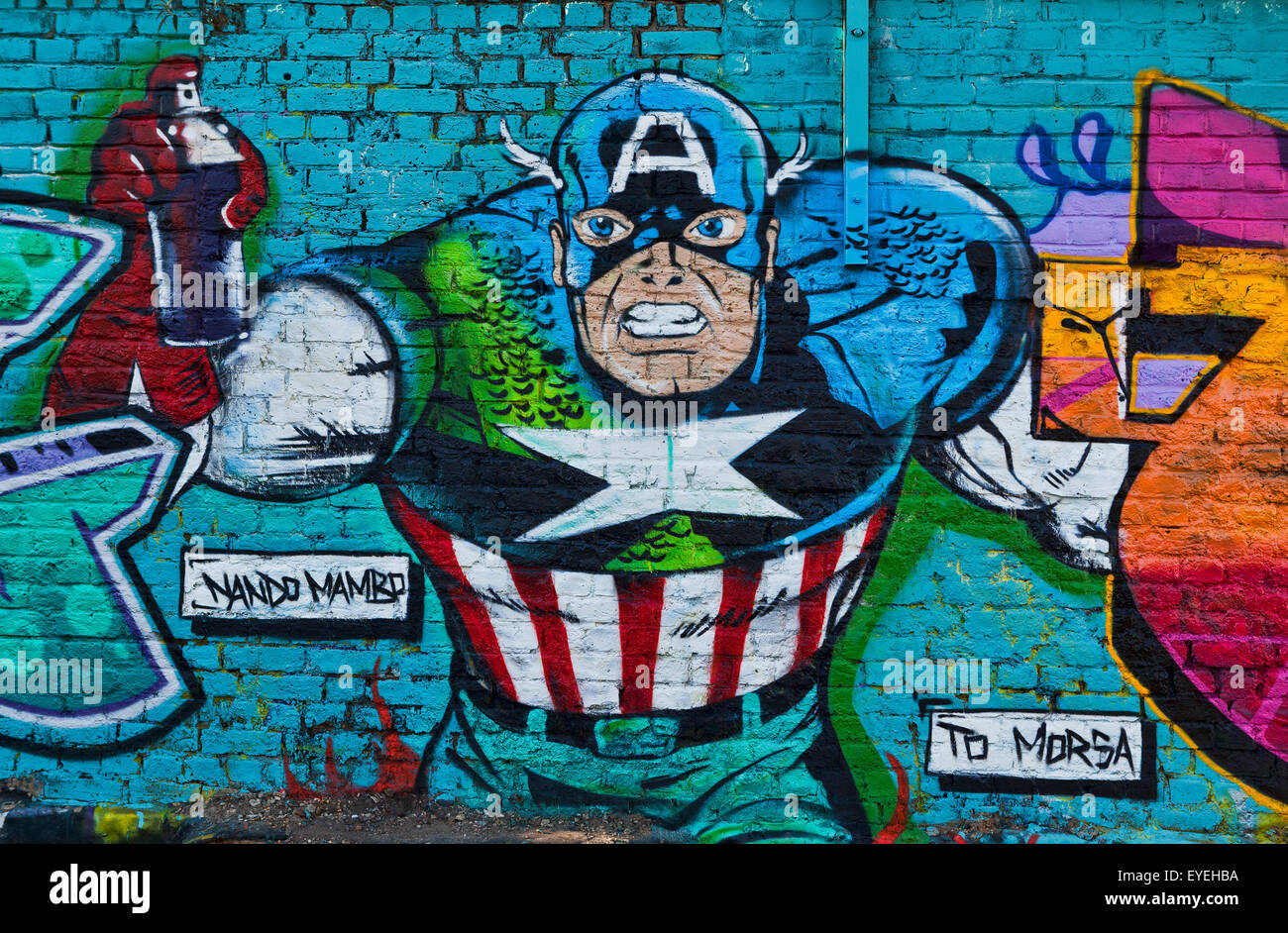 Detail Superhero Graffiti Wall Nomer 11