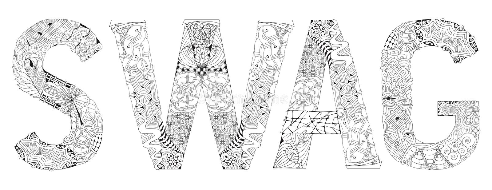 Detail Swag Graffiti Coloring Pages Nomer 26