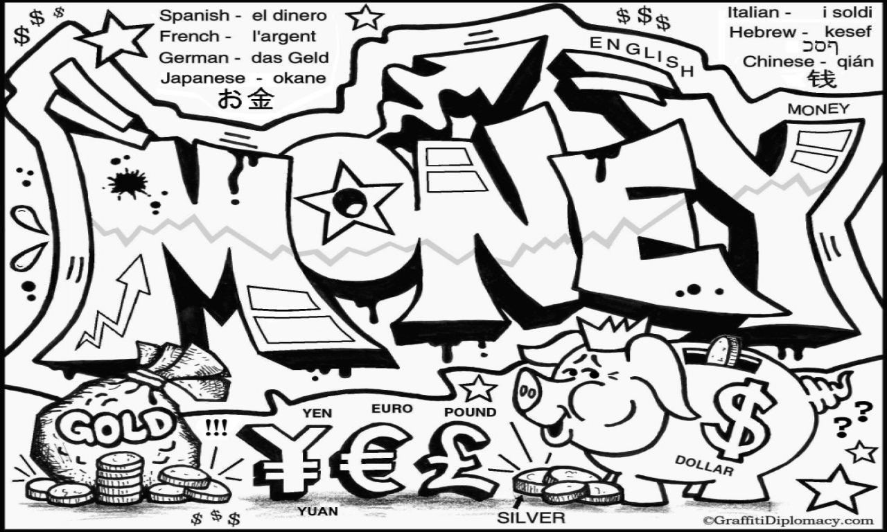 Detail Swag Graffiti Coloring Pages Nomer 5