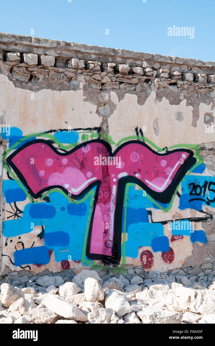 Detail T Graffiti Street Nomer 2