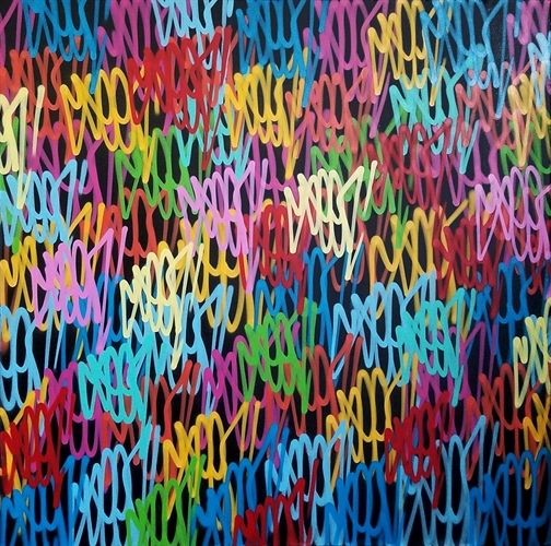 Detail Tableau Tag Graffiti Nomer 11
