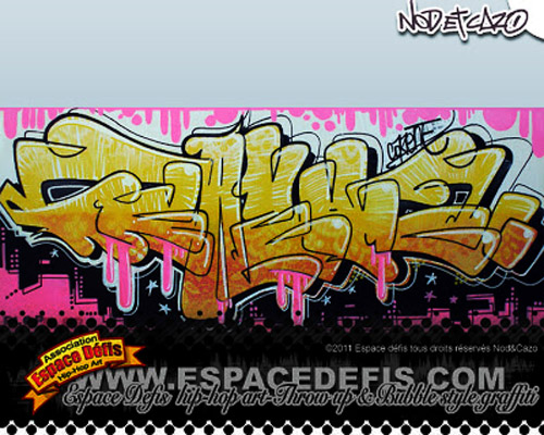 Detail Tableau Tag Graffiti Nomer 45