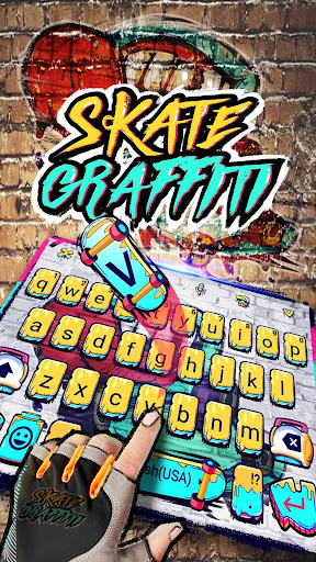 Detail Tema Keyboard Street Skate Graffiti Nomer 45