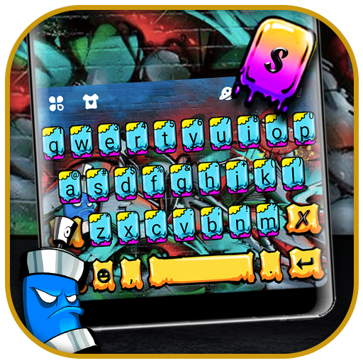 Detail Tema Keyboard Wall Graffiti Nomer 3