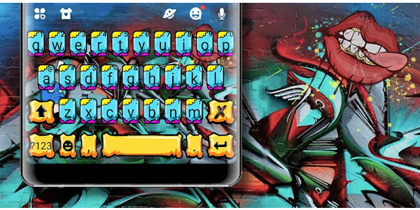 Detail Tema Keyboard Wall Graffiti Nomer 28
