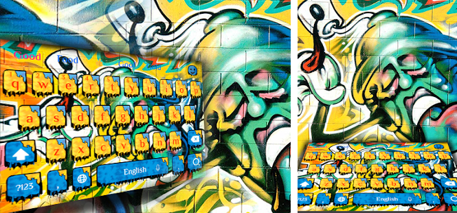 Detail Tema Keyboard Wall Graffiti Nomer 34
