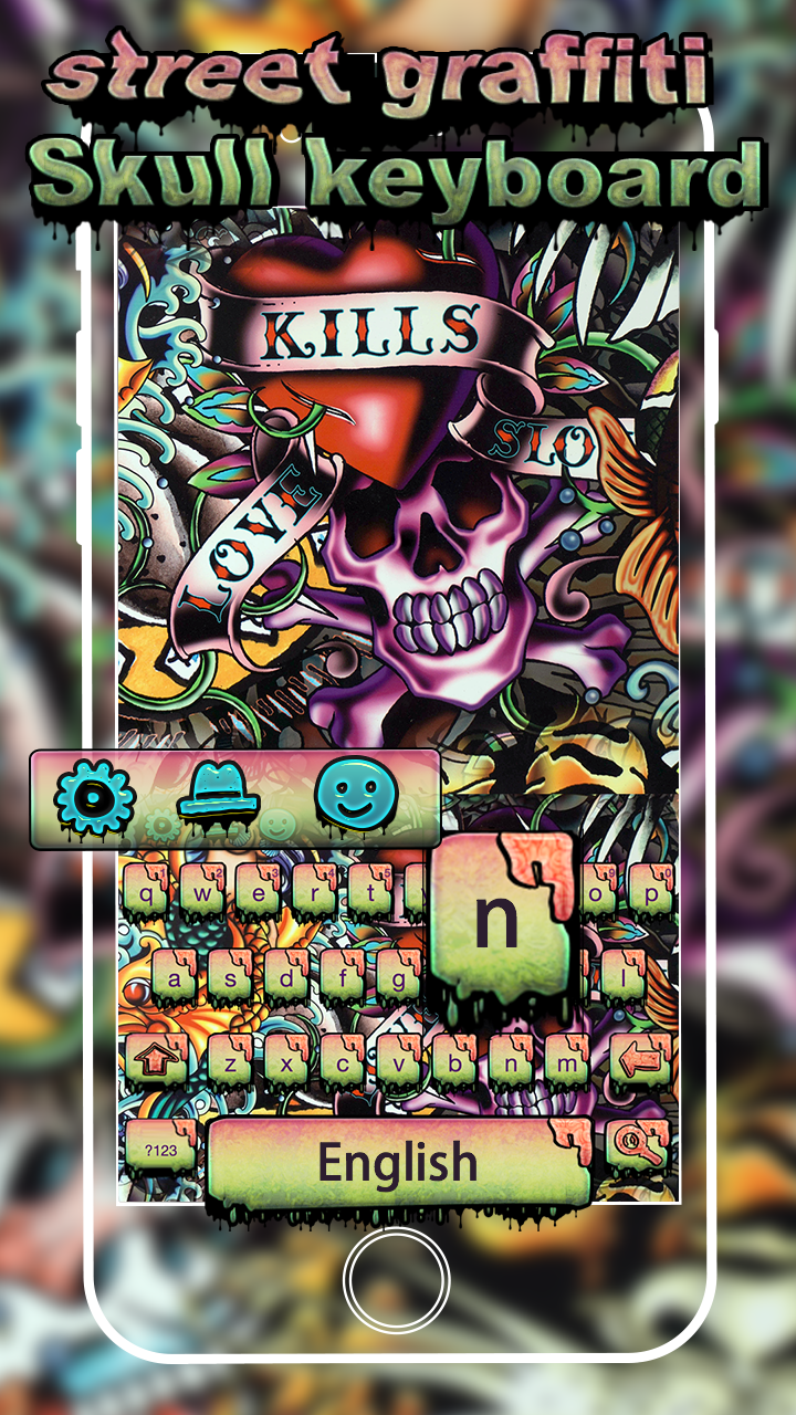 Detail Tema Keyboard Wall Graffiti Nomer 45