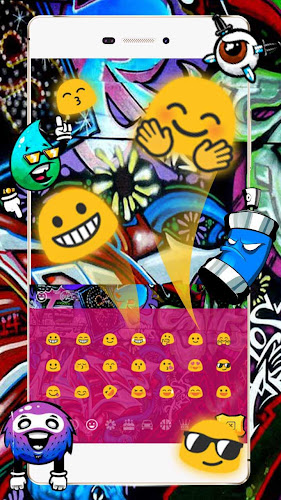 Detail Tema Keyboard Wall Graffiti Nomer 48