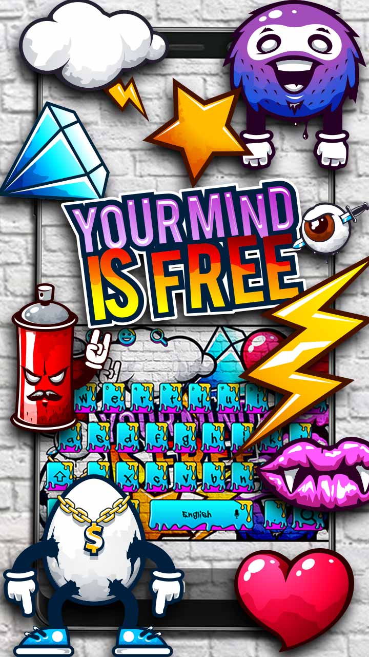 Detail Tema Keyboard Wall Graffiti Nomer 57
