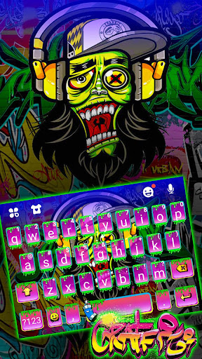 Detail Tema Keyboard Wall Graffiti Nomer 8